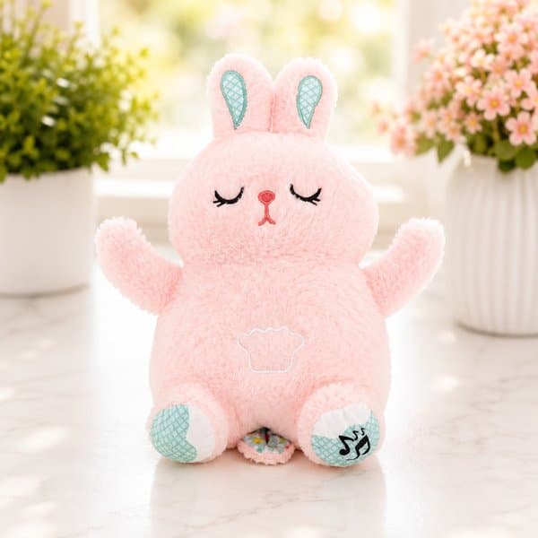 Breathing Rabbit Soft Toy