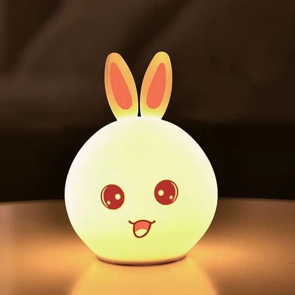Bunny Face Silicone Night Lamp