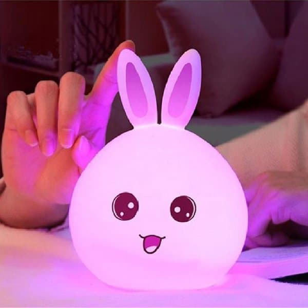Bunny Face Silicone Night Lamp - View 2