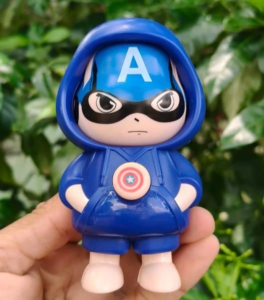 Face Changing Spinning Toy Keychain - Big - View 8