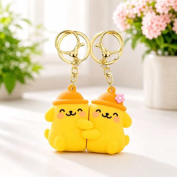Magnetic Buddy Keychain - View 7
