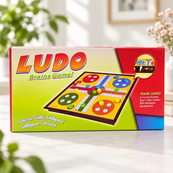 Magnetic Ludo Brain Game - View 2