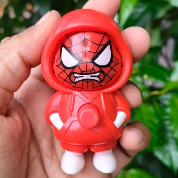 Face Changing Spinning Toy Keychain - Small - View 4